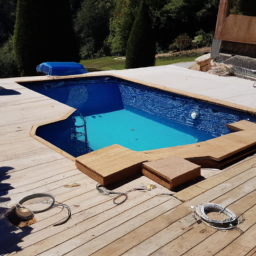 Fourniture et pose de liner pour piscine : conseils pour choisir le bon matériau Saint-Fargeau-Ponthierry